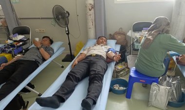 Aksi Kemanusiaan HBP ke-62, Bapas Nusakambangan Ikut Donor Darah